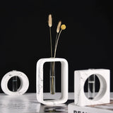 5Pcs Soft Silicone Mold Test Tube Resin Mold for Flower Pot DIY Crafts Gift