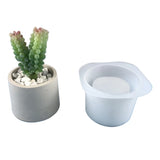Silicone Flower Pot Epoxy Resin Mold DIY Crafts