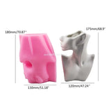 Silicone Flower Pot Mold Vintage Mould