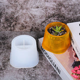 Flower Pot Plant Pot Storage Box Epoxy Resin Mold