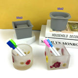 Square Hexagonal Garden Flower Pot Silicone Mold DIY Home Decoration