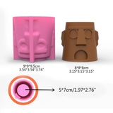 Silicone Flower Pot Mold Cement Aromatherapy Plaster Mould
