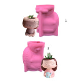 Silicone Flower Pot Mold - Home Decor