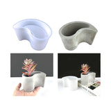 Silicone Flower Pot Mold for Home Decor