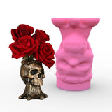 Silicone Flower Pot Concrete Mold for Pen Holder DIY Decor