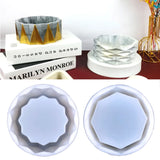 Silicone Flower Pot Mold for DIY Craft Epoxy Resin Mould