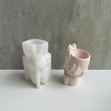 Silicone Flower Pot Mold for DIY Cement Plant Pot