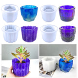 Silicone Flower Pot Mold for Cement Plant Pot