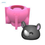 Silicone Mold for Succulents Concrete Flower Pot Plaster Cement Mold