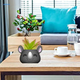 Silicone Mold for Succulents Concrete Flower Pot Plaster Cement Mold