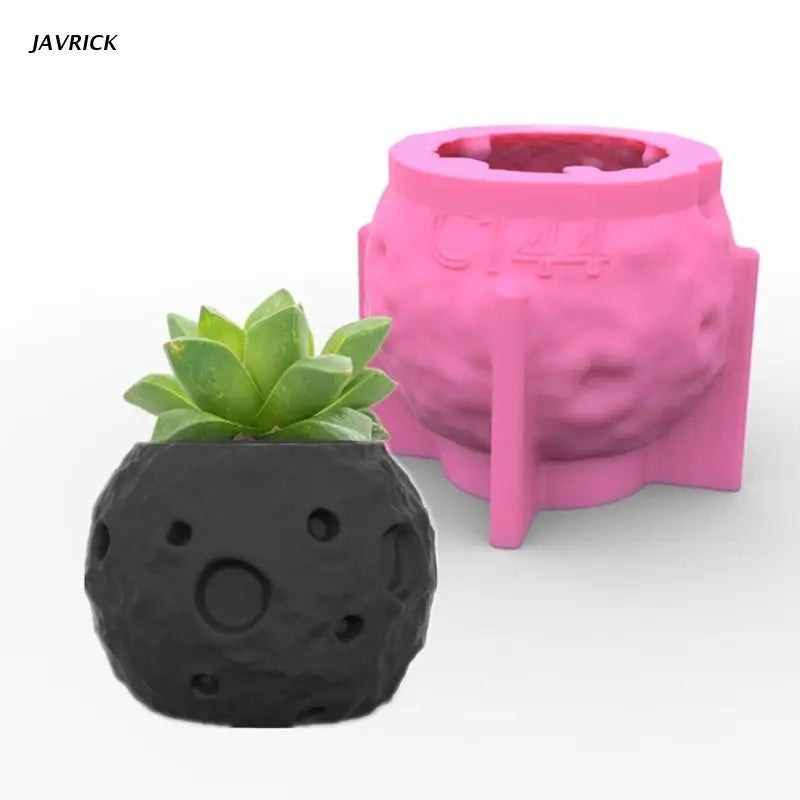 Silicone Mold for DIY Succulents Concrete Flower Pot Vase