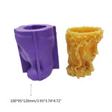 Long Hair Goddess Plants Silicone Mold for Resin Casting