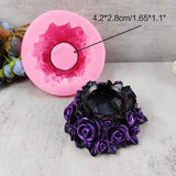Silicone Flower Pot Resin Mold DIY Craft Tools