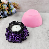 Silicone Flower Pot Resin Mold DIY Craft Tools