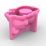 Silicone Flower Pot Resin Mold for Succulent Vase