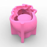 Succulent Vase Silicone Mold for Epoxy Resin Casting