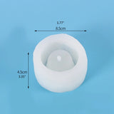 Flower Pot Silicone Resin Mold for Succulent Vase Candle Holder Wax Mold