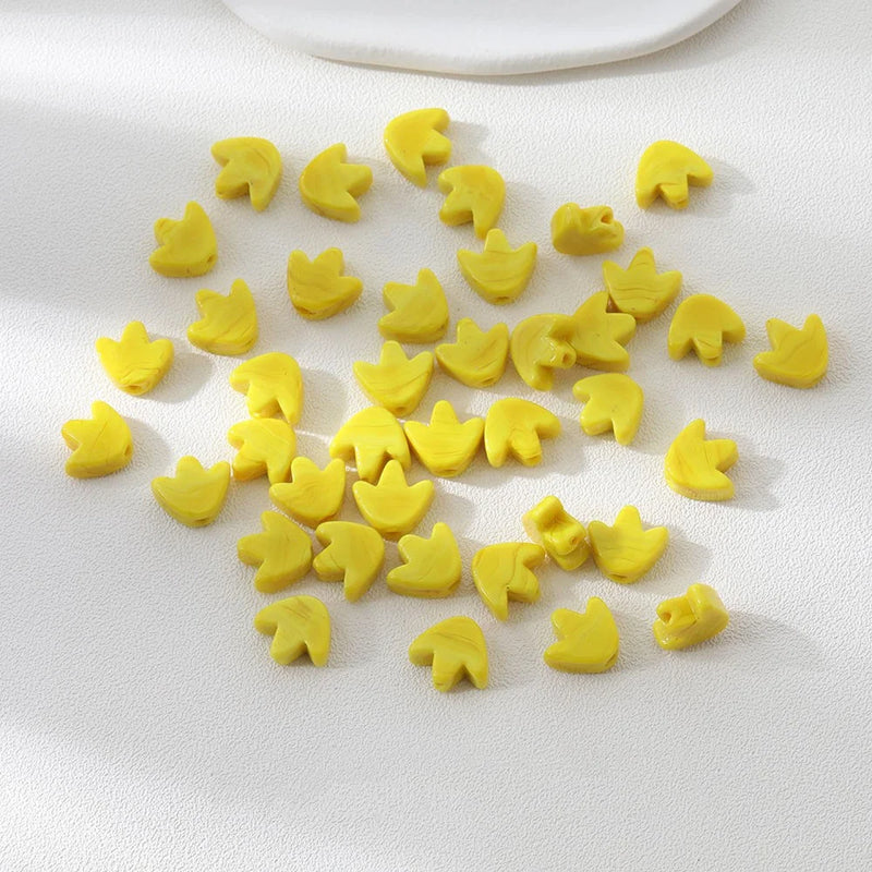 Colorful Flower Lampwork Bead for DIY Jewelry Making