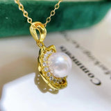 Flower Pendant Base Mount Settings for Pearls Corals Jade Beads