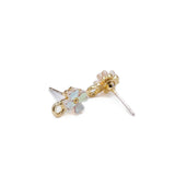 Resin Plastic Stud Earring Pendant Necklace Charms Jewelry Component