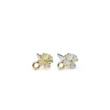 Resin Plastic Stud Earring Pendant Necklace Charms Jewelry Component