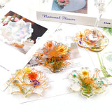 Flower Coaster Tray Resin Molds Jewelry Accessories