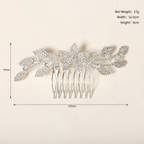 Ancient Style Bridal Hair Comb Flower Hair Ornament