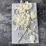 Flower Silicone Epoxy Resin Plaster Mould Cake Mold Fondant Molds