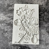 Flower Silicone Epoxy Resin Plaster Mould Cake Mold Fondant Molds