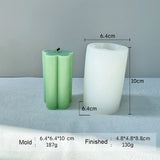 Irregular Candle Silicone Mold Four Leaf Clover Resin Ornament