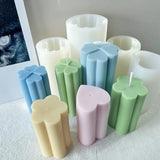 Irregular Candle Silicone Mold Four Leaf Clover Resin Ornament