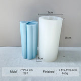 Irregular Candle Silicone Mold Four Leaf Clover Resin Ornament