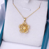 Flower Style Pendant Mount Base for Pearls Stones Beads