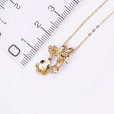 Flower Style Pendant Mount Base for 8-9mm Pearls