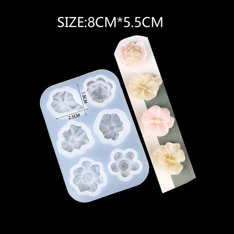 Sunflower Silicone Molds for Jewelry Making