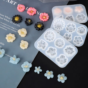 Sunflower Silicone Molds for Jewelry Making