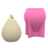 3D Water Drop Flower Vase Mold for Candle and Soap Making