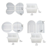Modern Flower Vase Resin Mold for DIY Home Decor