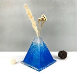 Pyramid Crystal Epoxy Mold Flower Vase Resin Mold