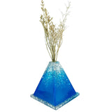 Pyramid Crystal Epoxy Mold Flower Vase Resin Mold