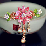 Vintage Sun Flower Hair Clips Hairpins Hair Grips for Women