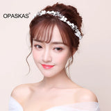 Bridal Flower Headband with Rhinestone
