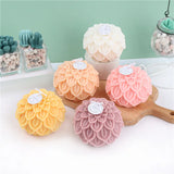 Flower Ball Candle Silicone Mold DIY Lotus Petals Flowers Candle Making Tool