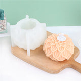 Flower Ball Candle Silicone Mold DIY Lotus Petals Flowers Candle Making Tool