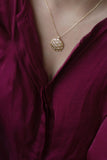 Flower of Life Miracle Round Necklace 925 Sterling Silver Gift