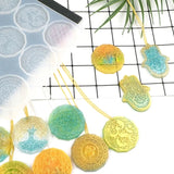 Flower of Life Pendant Epoxy Resin Mold Jewelry Silicone DIY Crafts