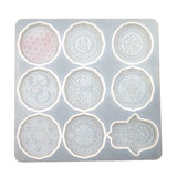 Flower of Life Pendant Epoxy Resin Mold Jewelry Silicone DIY Crafts