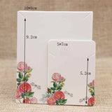 Flower Series Jewelry Set Cards Necklace Earring/Bracelet Display Card