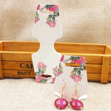 Flower Series Jewelry Set Cards Necklace Earring/Bracelet Display Card