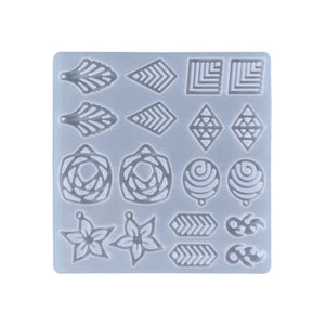 Flower Earring Silicone Mold for Resin Epoxy DIY Craft